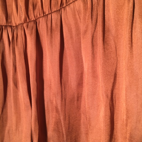Brown camel caramel dress summer Size 6 H&M tunic - Picture 4 of 5